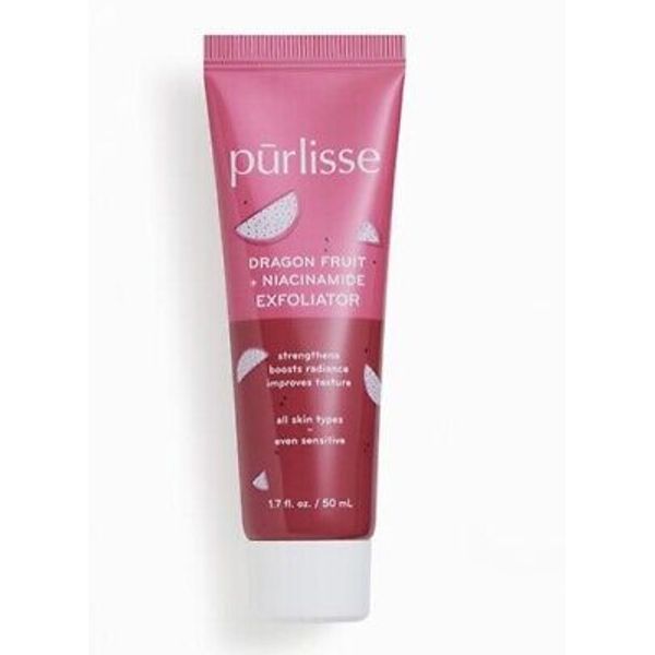 PURLISSE~Dragonfruit + Niacinamide Exfoliating Face Polish~Full Sz 1.7oz~ NIB