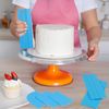 Prebarfun 23Pcs Plastic Cake Scraper Set, Cake Scrapers, Icing Smoother Scraper, Icing Spatula, Cake Tools for Baking Enthusiasts, Beginners, Professionals