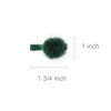 Pom Pom Hair Clip (Multi Colors) 12 PCS