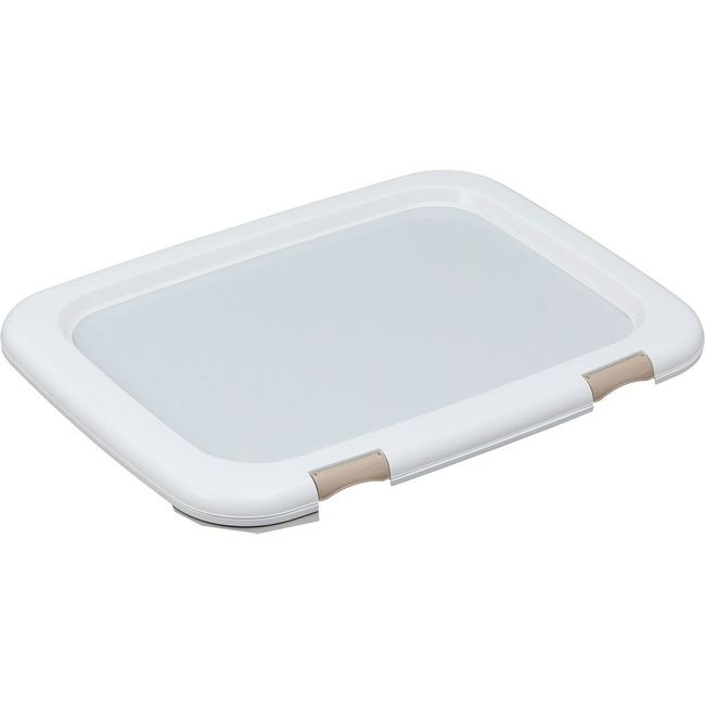 Iris Ohyama Pet Tray, For Border Leak Resistant, White, Wide Size