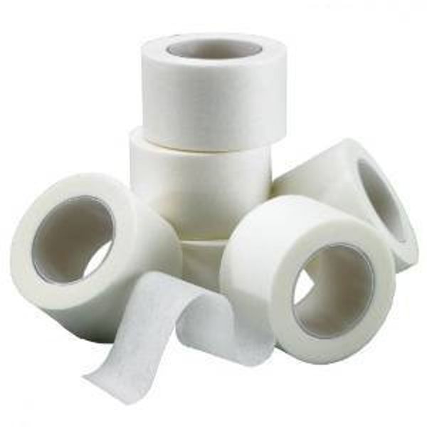 Microporous Tape 2.5cm x 10M (x 6 rolls)