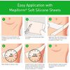 Mepiform with Safetac Technology 4"x7", 5 Count, Self Adherent Soft Silicone Sheeting for Scar Reduction