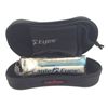EAGLE EYES Sunglass soft & Semi Hard Ziper Clamshell Case Tool, Mcrofiber& Spray