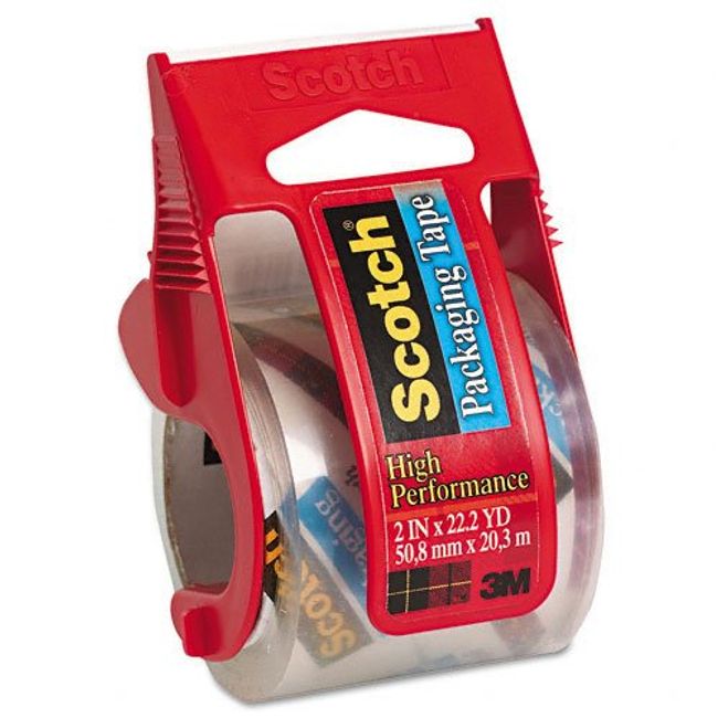Scotch Heavy-Duty Shipping Packaging Tape with Dispenser