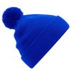 Beechfield B426B Junior Original Pom Pom Beanie - Black