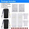 2x Universal Ceiling Fan Lamp Light Wireless Timing Remote Control Receiver Kit