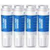 UKF8001 Refrigerator Water Filter Replacement for 4396395, RWF0900A, 4PACK