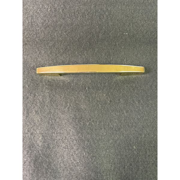 (12 Pack) 3 or 3-3/4" Dual Mount Mid-Century Modern Pull Polished Brass