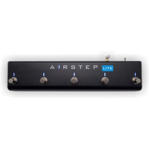 Airstep Lite MIDI, HID Wireless Controller with 5 Footswitch, 300H Playtime, Sup