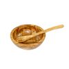 D.O.M. Olive Wood Cereal Bowl with Spoon