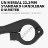 WEST BIKING Lengthen Ergonomic MTB Bicycle Handle Bar Ends Rest Assistant Handle