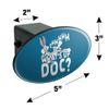 GRAPHICS & MORE Bugs Bunny What's Up Doc? Oval Tow Trailer Hitch Cover Plug Insert