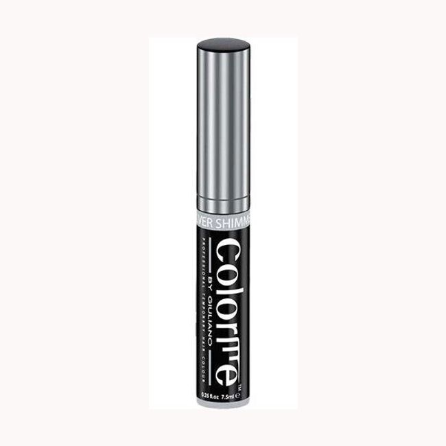 Colorme Hair Mascara Temporary Hair Color Vibrant Root Touch-Up Silver Shimmer