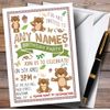 Teddy Bears Picnic Childrens Birthday Party Invitations