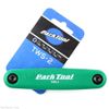 Park Tool TWS-2 Bicycle Torx Wrench Set Star Shaped Folding Tool - Green