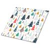 Wall Floor Peel and Stick Tiles Sticker Backsplash Decals Set Trees forest