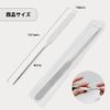 EUSTACE Spatula Cosmetic Tools Stainless Steel Makeup Spatula Concealer Foundation Eyeshadow Metal Makeup Spatula Makeup Tools with Case