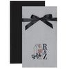 Personalised Grey & Black Coffee Bean Tea Towel Set (2 Pack)