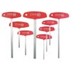 Hex Ergonomic Comfort Grip Metric T-handle Set, 8 Piece