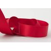 Berisfords Double FACE Poly Satin Ribbon, RED, 10.5x10.5x3 cm