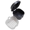 Grey Denture Bath - Storage Container for Soaking Dentures, Retainers & Other Dental Appliances