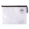 APLI 17385 – Zipper Bag A4, Assorted Colours, 1 Piece