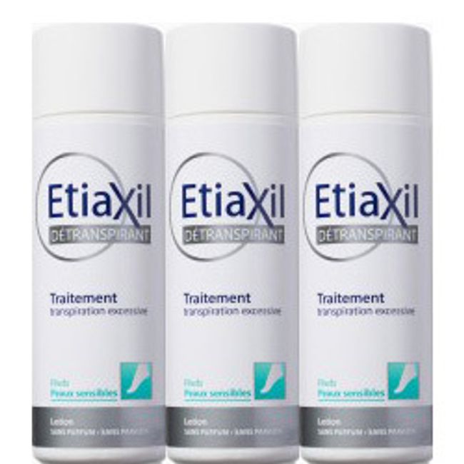 ETIAXIL Perspirex French Edition Treatment Detranspiran Lotion 100ml Set of 3 For Feet Sensitive Skin Antiperspirant Armpit Sweat Underarm Sweat Overseas Mail Order  Directly from France