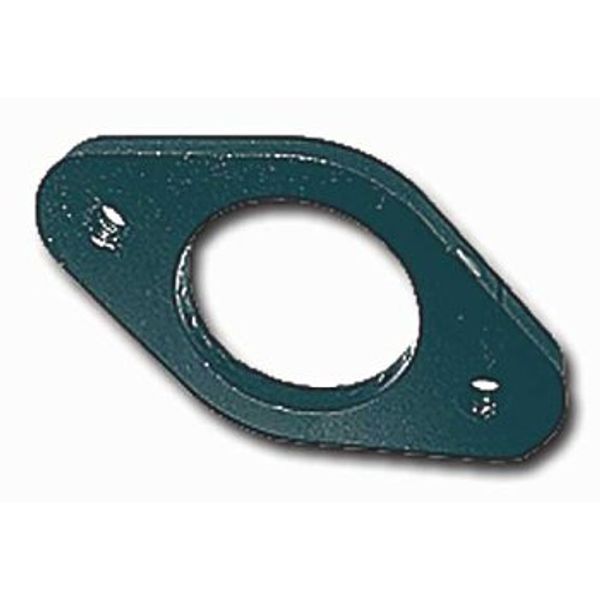 Shock mount plate, rear, weld in type, Camaro.'67-'69
