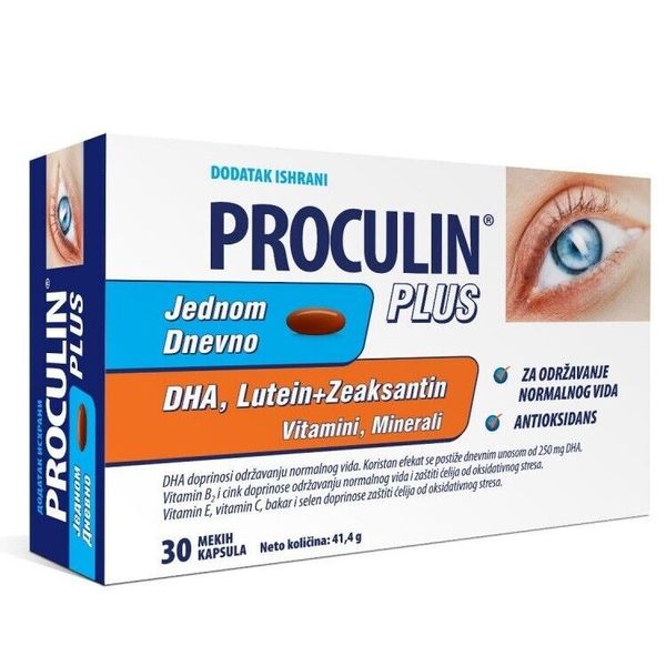 Proculin Plus eye health 30 caps