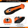 sourcing map 1/4" Hex Screwdriver Bit Holder Handle 6.35mm Hex 110mm Length Non-Slip Nut Bit Driver Handle