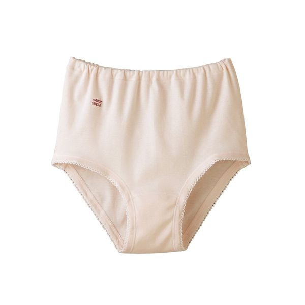 Gunze KQ3270 Women's Panties, Comfortable Workshop, Customer Voice Series, Easy Waist, 100% Cotton, Made in Japan, calf beige