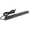 Metered Power Strip With And Alarm Buzzer + Current Meter 