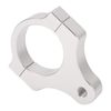 Damper Fork Bracket Support Holder, Steering Damper Fork Frame Mounting Clamp Vibrations Reduction Lightweight Damper Fork Bracket Support Holder for Motorcycle (56MM)