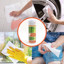 Super Chamois - Super Absorbent Shammy Cleaning Cloth Value 6 Pack - Holds 20X It's Weight in Liquid