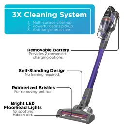 Black + Decker Power Series Stick Vacuum, Removable Battery, Extreme