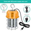 150W LED Construction Hanging Work Light Portable Temporary Jobsite Workshop ETL
