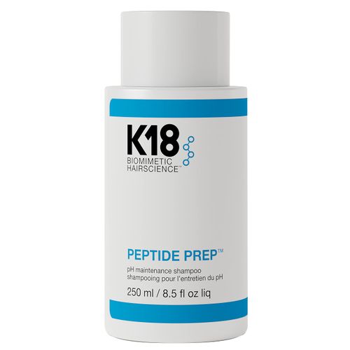 K18 K18 Peptide Prep Cleansing pH Maintenance Colour Safe Shampoo for Daily Use, 8.5 fl oz