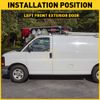 Driver Side Outside Front Door Handle for 1996-09 Chevy Express GMC Savana Van