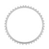 KIMISS 44 Teeth ABS Ring ABS Reluctor Ring for ABS System ABS Sensor Ring Front Near/Off Sides ABS Ring for CLIO MK2 2000 Silver