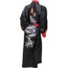 Authentic Thai Dragon Kimono- Reversible- Deep Red Color