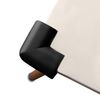Table Corner Protectors, 10 Pack Foam Corner Cushion Protector, Edge Corner Guards for Baby (Black)