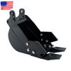 200mm Narrow Bucket Accessory 2-teeth For Typhon Mini-excavators Easy Install