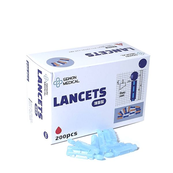 Lancet needle lancet needle 30G 200 pieces The needle is thin, 1 pc