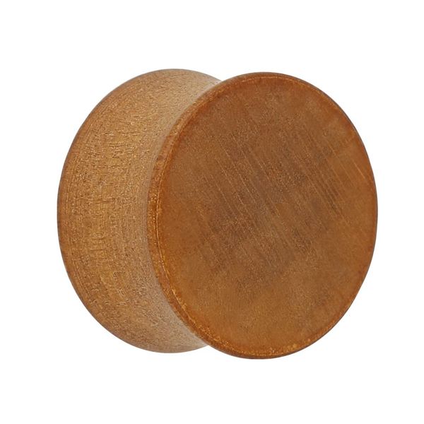 Treuheld® | Holz Ohr Plug | Braun | Double Flared 6 mm
