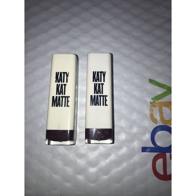 2 Tube Lot COVERGIRL Katy Kat Matte KP09 MAROON MEOW sealed NWOB