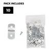 Canvas Offset Clips 1/4 Inch 10/Pkg