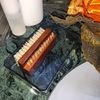 Coralpearl 木製ネイルブラシクリーナー両面 ローズウッド色×1個 天然猪毛100%で手指足つま先のクリーニング用、爪スクラブ洗いブラシ、汚れあらい洗浄ブラシ、ハンドグリップnail brush、男性 女性 子供 庭師 自動車整備士 マニキュア ペディキュア ケア用 (1)