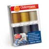 Gütermann - Gütermann Assorted Colours Denim (100m) Sewing Thread Set - 6 Pieces