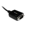 StarTech.com USB 2.0 auf Seriell Adapter - USB zu RS232 / DB9 Schnittstellen Konverter (COM) - Stecker / Stecker 0,3m