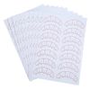 Under Eye Lash Mapping Stickers for Eyelash Extensions 70 Pairs (140 Stickers) Lash Mapping Eyelash Mapping